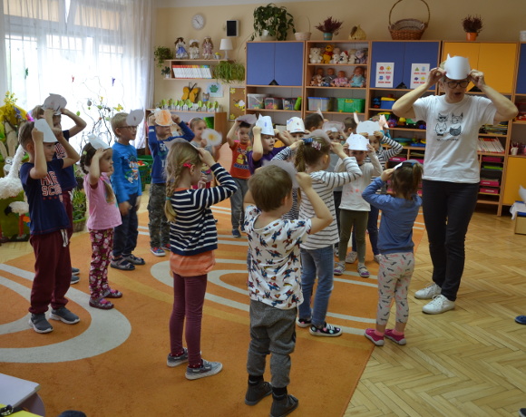 Kocie lekcje edukacyjne w Przedszkolu nr 5