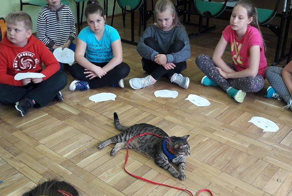 Lekcje edukacyjne w Zespole Szkół w Racławówce