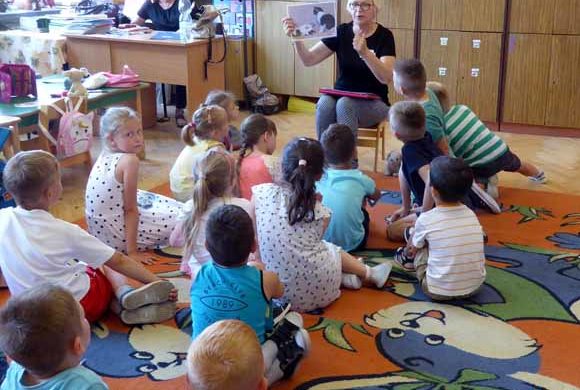 Zajęcia dla przedszkolaków w Szkole Podstawowej w Piskorowicach