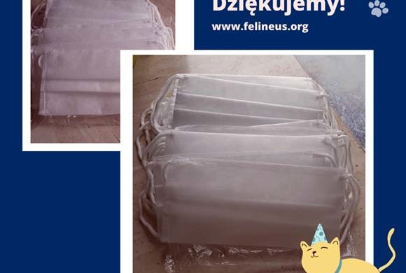 Dziękujemy za maseczki!