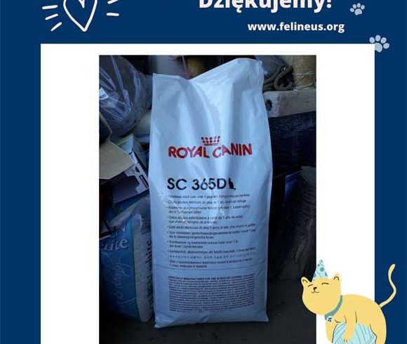 Dziękujemy Royal Canin!