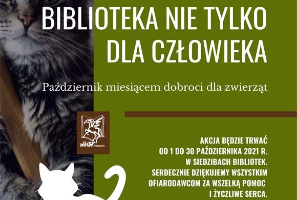 Biblioteka nie tylko dla człowieka