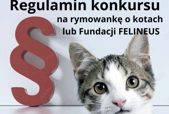 Regulamin konkursu na rymowankę o kotach lub Fundacji FELINEUS Regulamin konkursu na rymowankę o kotach lub Fundacji FELINEUS