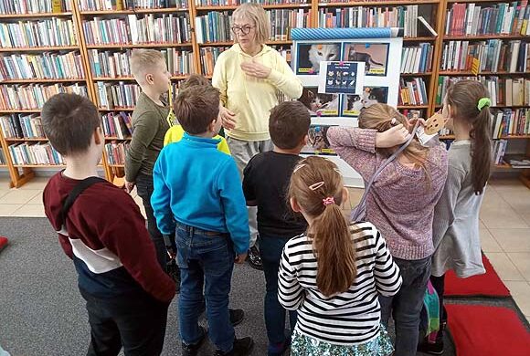 Spotkanie „Rozumiem Mruczka” w bibliotece